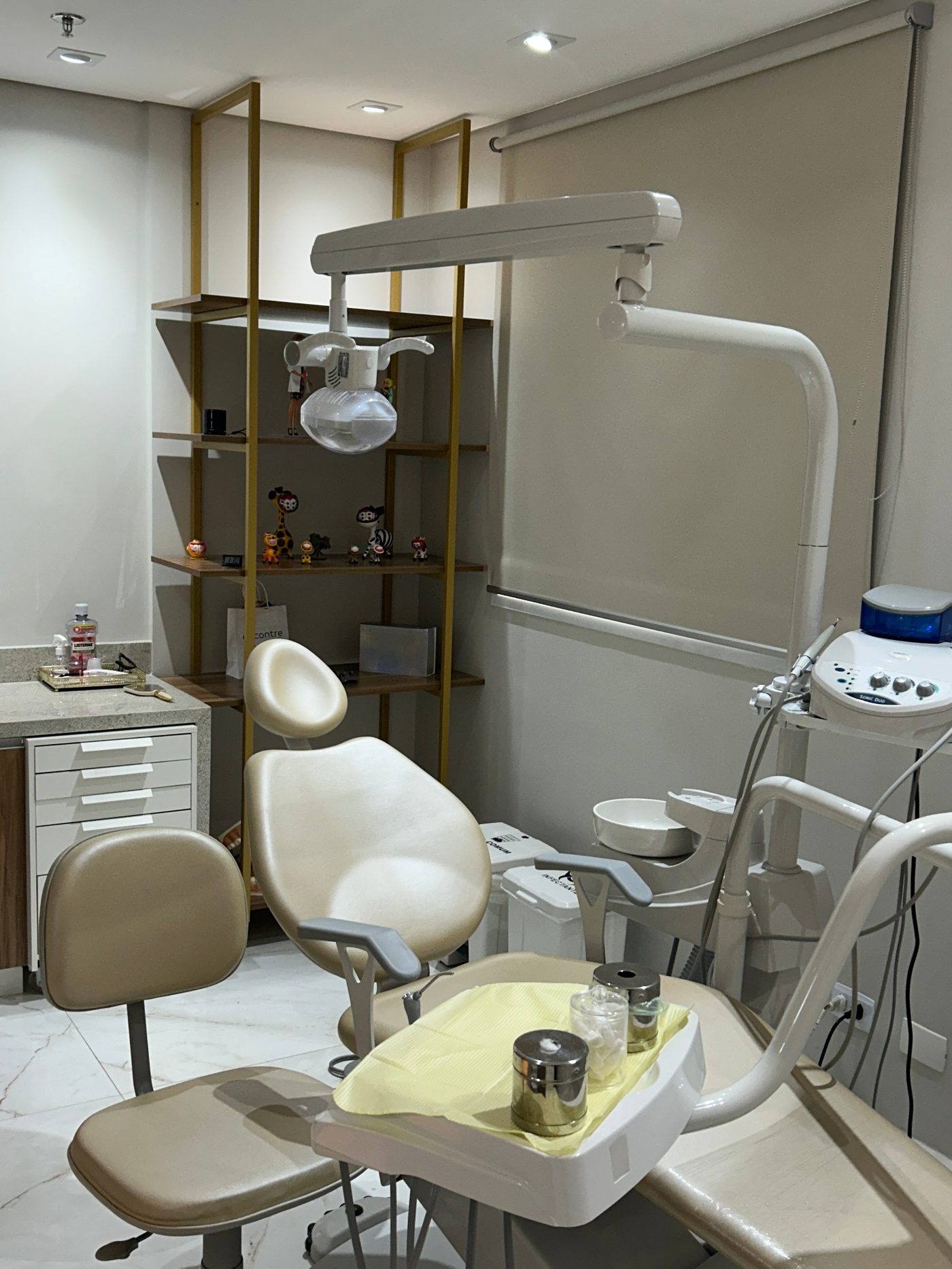 Recepção do consultório odontológico